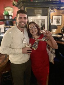 1999 graduate Phil Phil with his sister, 1997 grad Sarah Baumgartner.