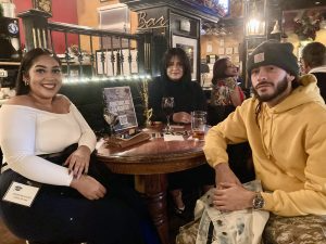 NewBridge Jobs Plus alumni Cassandra Reyes, Michelle Michelle and Thomas Gwaltney.