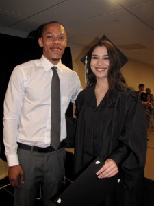 Veronica at graduation