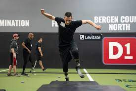 Kyle training at D1 Fitness